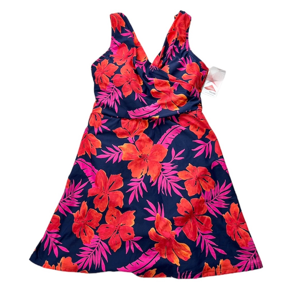 NEW! Women’s Lands End Swim Dress Bathing Suit